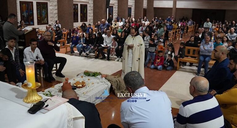 خاص-بالصور: رتبة الغسل وسهرة تأمل وتراتيل في رعية سيدة البيدر -حصارات