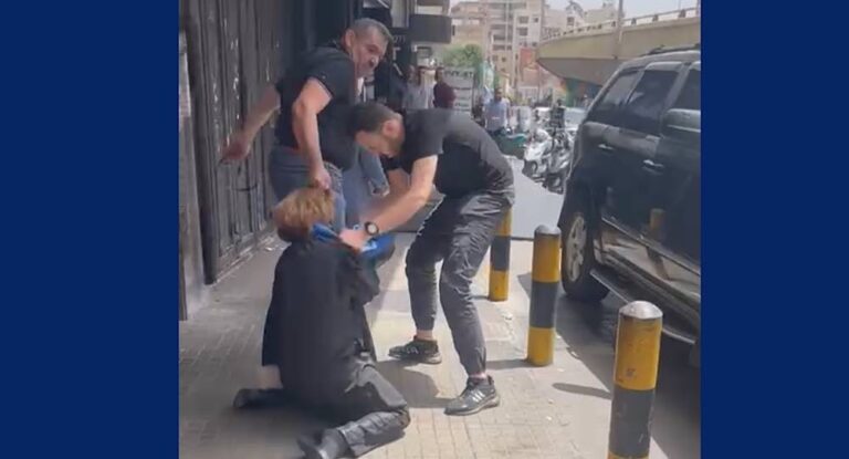 “المعلومات” توقف المعتدي على المحامية