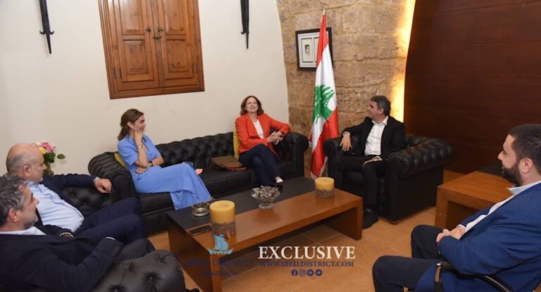 خاص-بالصور: النائب زياد الحواط يستضيف السفيرة الأميركية في جبيل