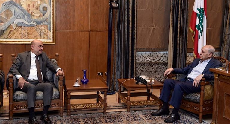 ابي رميا بعد لقاء بري: ناقشنا طرحي لتعزيز الديبلوماسية البرلمانية في ملف النزوح السوري