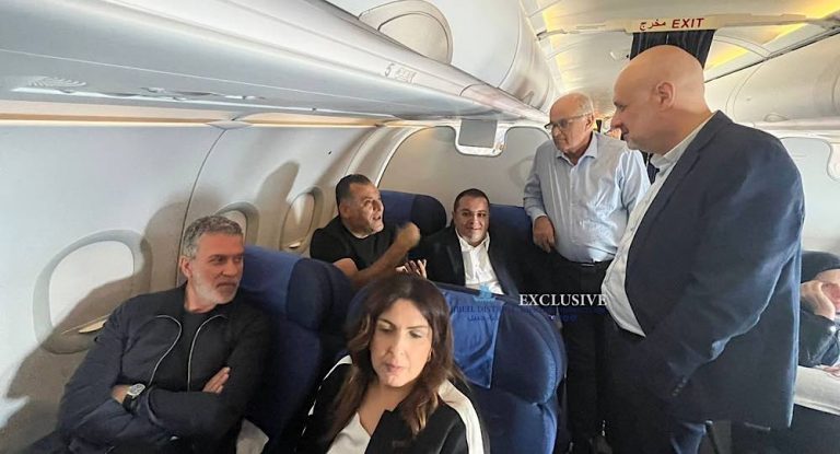 خاص-بالصور: الوفد اللبناني يصل  إلى فلورانس للمشاركة في تدشين كنيسة مار شربل