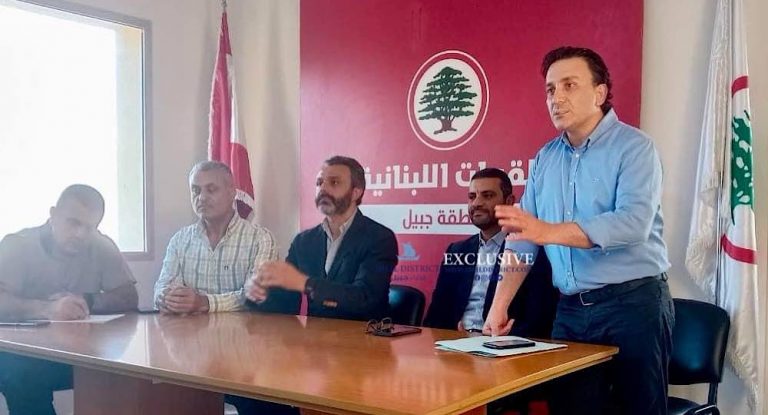 خاص-بالصور: الدكتور بشير الياس يتسلم مهامه رسمياً في منسقية القوات -جبيل