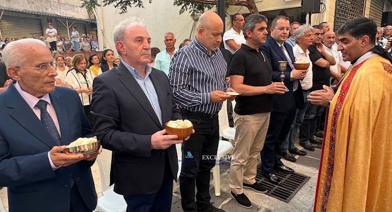 بالصور-جبيل احتفلت بعيد شفيعتها القديسة الشهيدة أكويلينا