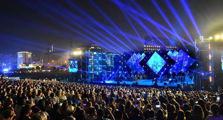 فيديو مُثير للجدل .. على بُعد كيلومترات من الضاحية الجنوبية.. “الشامي” يُشعل الأجواء في أعياد بيروت