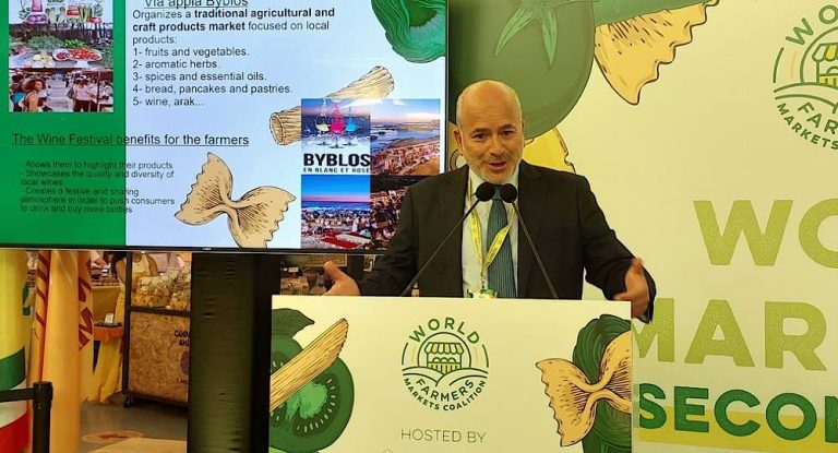 بالصور-جبيل تشارك باجتماع الجمعية العمومية للتحالف العالمي لأسواق المزارعين في روما