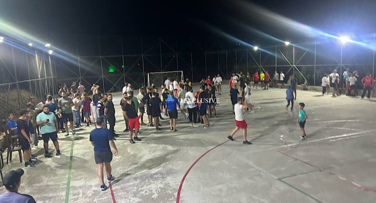 خاص-بالصور:إشكال كبير… تضارب وعراك بالأيدي في دورة كرة القدم في شامات