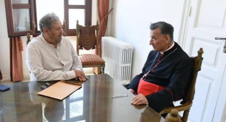 افرام بعد خلوة مع الراعي: نأمل بوقف إطلاق النار لتصويب الهدف فننتخب رئيس ونعيد بناء المؤسّسات وإعمار ما تهدّم