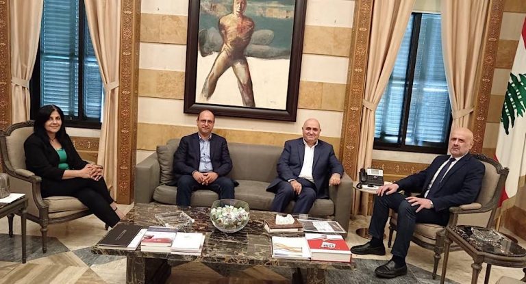 النائب شوقي الدكاش يلتقي وزير الداخلية والبلديات بسام المولوي