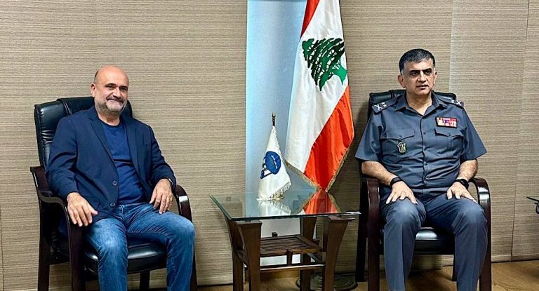 ابي رميا يلتقي المدير العام لقوى الأمن الداخلي اللواء عماد عثمان