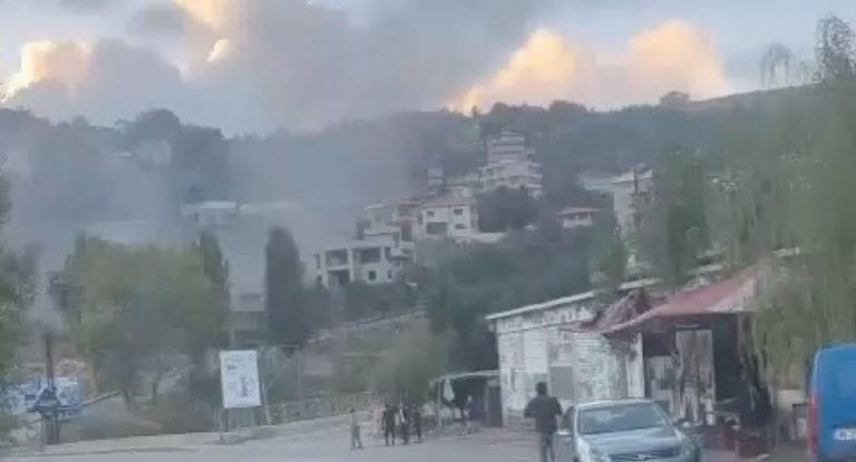 بالفيديو – سقوط صاروخ في ميروبا ولا إصابات