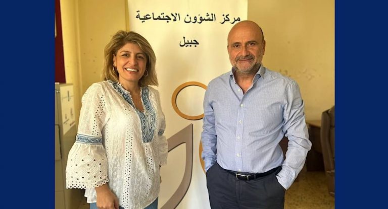 أبي رميا يتابع الوضع الإنساني في قضاء جبيل من خلال زيارات ميدانية للمؤسسات الاجتماعية