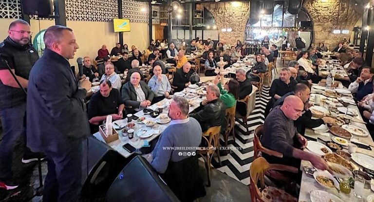 خاص-بالصور:فطور لهيئة مدينة جبيل في التيار الوطني الحر