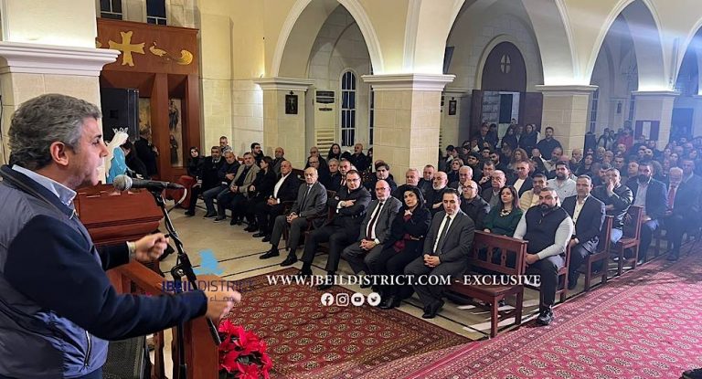 خاص-بالصور:ريسيتال ميلادي لمنسقية جبيل في القوات اللبنانية برعاية رئيس الحزب الدكتور سمير جعجع ممثلاً بالنائب زياد الحواط