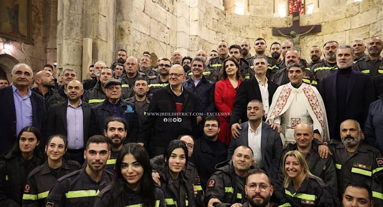 خاص-بالصور:قداس على نية المدير العام الجديد للدفاع المدني والاب عبود يثني على المناقبية العسكرية والوطنية والانسانية للمحتفى به