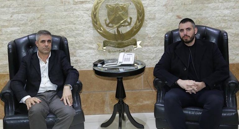 العميد فرح استقبل المر وشخصيات للتهنئة بتسلمه مهام المديرية العامة للدفاع المدني