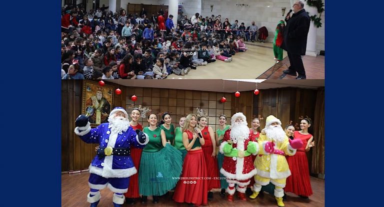 خاص-رعية مار زخيا عمشيت تحتفل بعيد الميلاد بنشاط ترفيهي للأطفال بالتعاون مع مؤسسة ميشال عيسى للتنمية المحلية