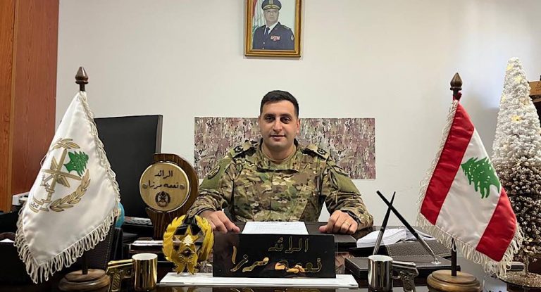 ترقية النقيب نعمه توفيق مرزا إلى رتبة رائد