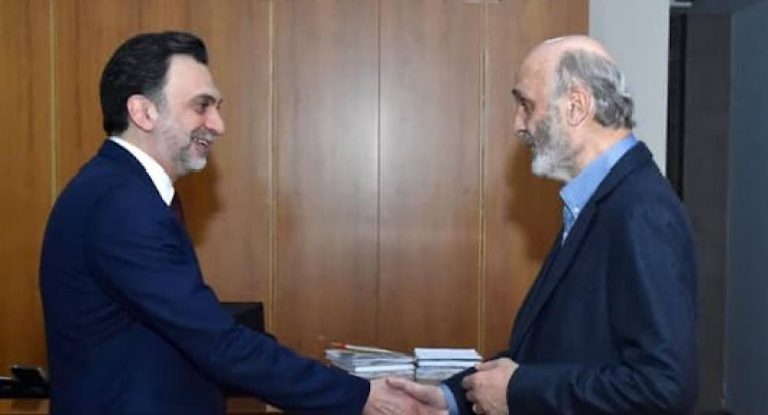 لقاء إيجابيّ في معراب… منيمنة: نحن في مرحلة مختلفة تستوجب تلاقي الجميع