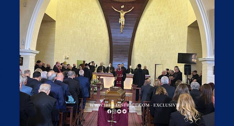 خاص-بالصور: الرهبانية المارونية ودعت الاب العنداري بمأتم مهيب في جبيل