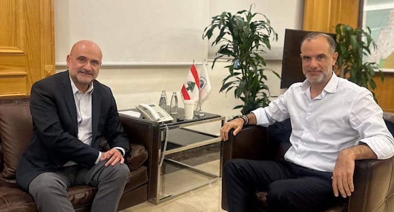 أبي رميا يلتقي وزير الأشغال العامة والنقل فايز رسامني