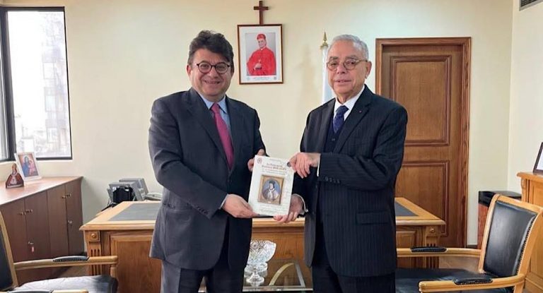 المحامي بول كنعان يزور الرابطة المارونية ويلتقي السفير خليل كرم