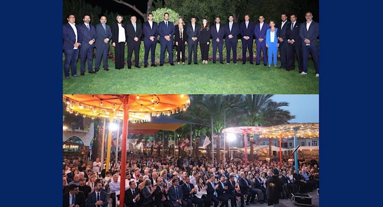 لائحة” نهضة جونية” وبرنامجها برئاسة فيصل افرام في مهرجان حاشد