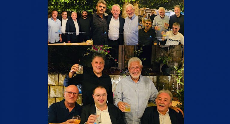 خاص-بالصور:رجل الأعمال جورج المجبر يكرم رئيسا بلديتي جبيل وبلاط في حضور النائب زياد الحواط