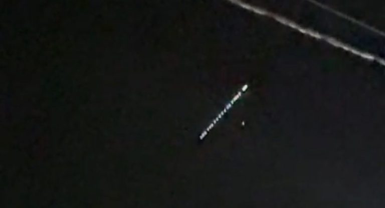 بالفيديو-ظهور أجسام غريبة في سماء جبل لبنان