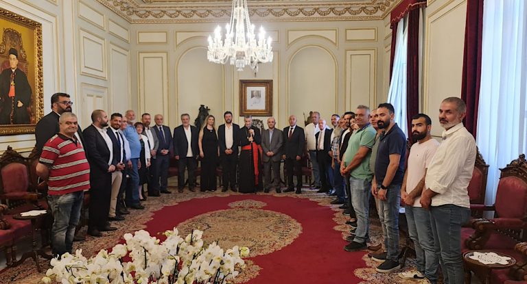 وفد من رؤساء بلديات ومخاتير الكورة في بكركي والموضوع عرف رئاسة الاتّحاد