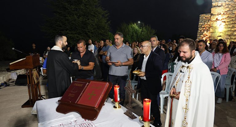 بالصور-رابطة آل صليبا في جبيل احتفلت بعيد شفيعها القديس ايليا النبي بقداس في كنيسة سبرين