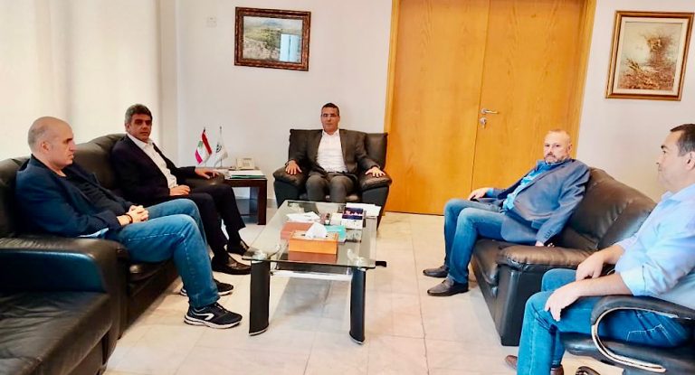 الحواط يزور وزير الزراعة وحاجات جبيلية تبحث