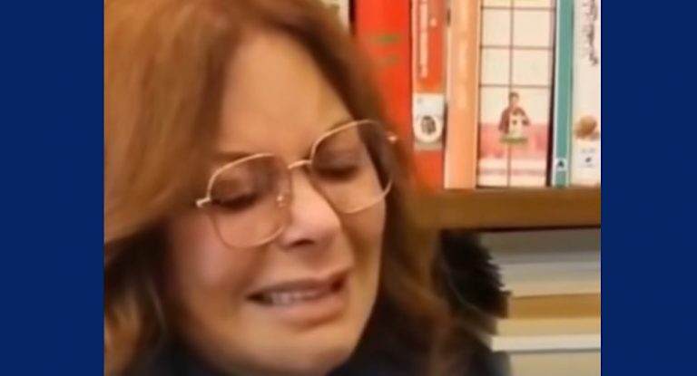 بالفيديو: دموع كارمن في وداع زياد