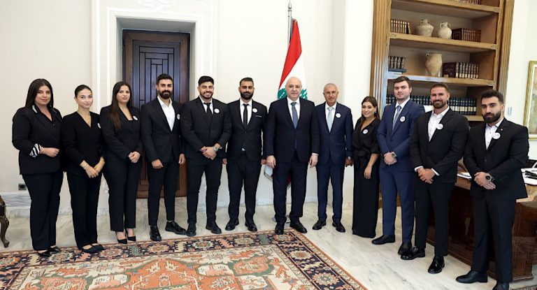 الرئيس عون أمام وفد من جمعية LSR :الدولة يبنيها ابناؤها وهدفهم دولة المواطنة لا دولة الطائفة او الحزب او المذهب