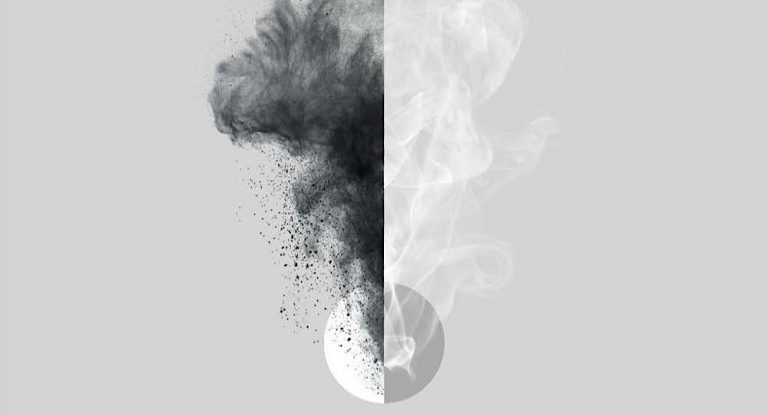 الفرق بين الدخان والهباء الجوي