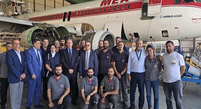 بالفيديو-جولة لحاكم مصرف لبنان كريم سعيد في مقرّ الـMEA