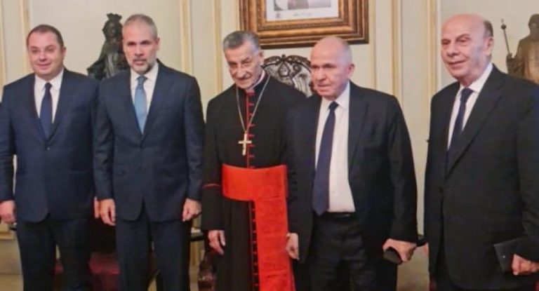 خاص-المرشح لمركز نقيب المحامين المحامي عماد مرتينوس في بكركي