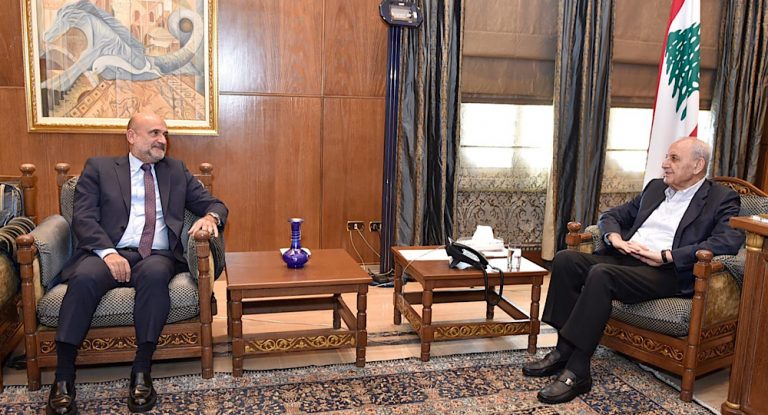 بري عرض مع أبي رميا المستجدات السياسية والتشريعية