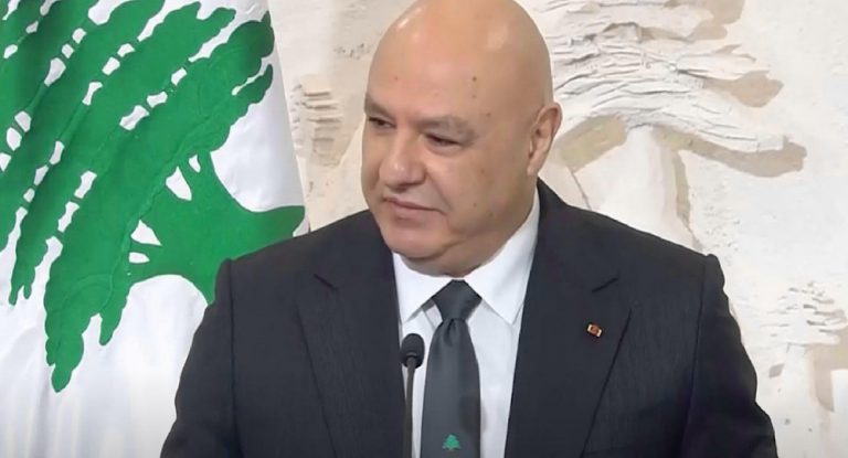 الرئيس عون في حفل استقبال البابا: أبلغوا العالم أننا باقون هنا ولن نستسلم