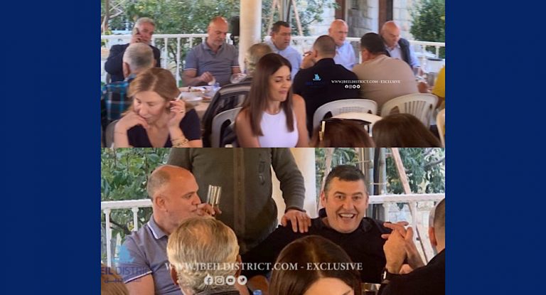 خاص-بالصور: الشيخ عادل الخوري يجمع أبناء ترتج حول مائدة المحبة في عيد شفيع البلدة