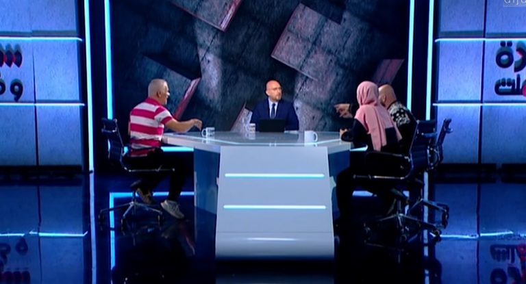 بالفيديو:خلاف حاد وضـرب على الهواء بين زوج السيدة وطليقها.. ماذا يحصل داخل استديو “الجديد”؟⁩⁩⁩⁩