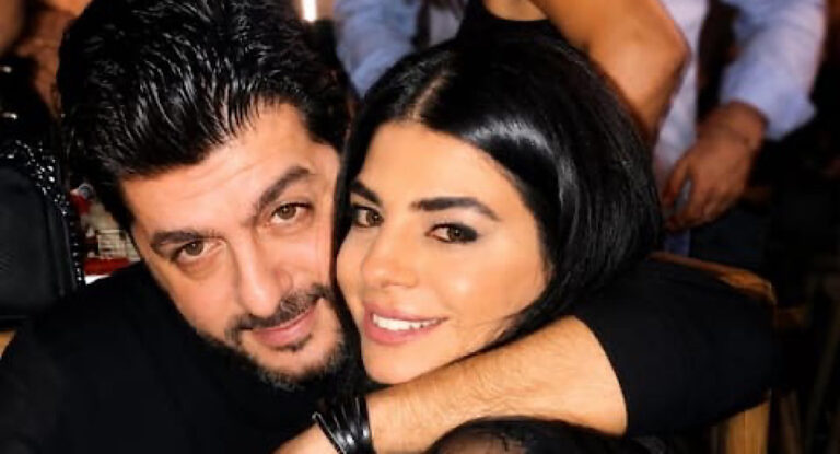 زوجة طوني عيسى تعايده برسالة رومنسية