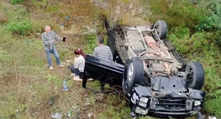 بالصورة-حادث سير مروّع… والفتاة تنجو بأعجوبة!